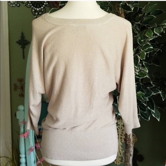 🌸Ann Taylor LOFT 3/4 sleeve sweater/blouse - Picture 1 of 8